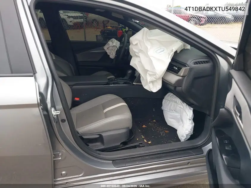 2026 TOYOTA CAMRY VIN 4T1DBADKXTU549842 — фото 5