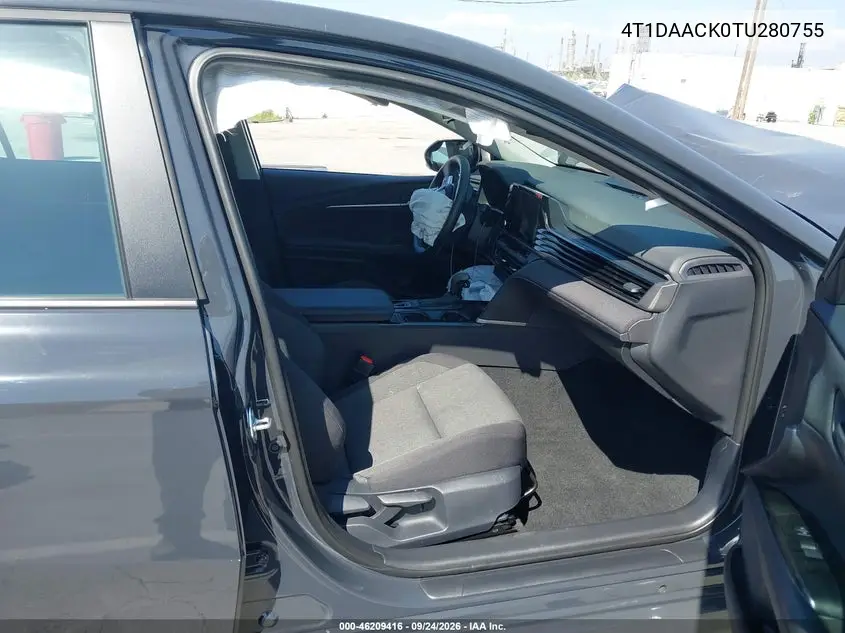 2026 TOYOTA CAMRY VIN 4T1DAACK0TU280755 — фото 5