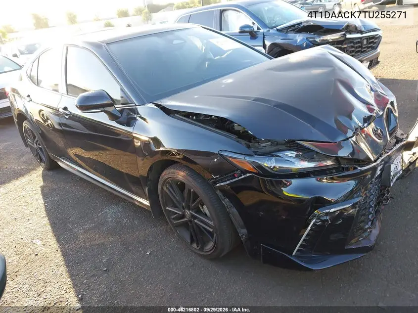 TOYOTA CAMRY 2026, VIN 4T1DAACK7TU255271