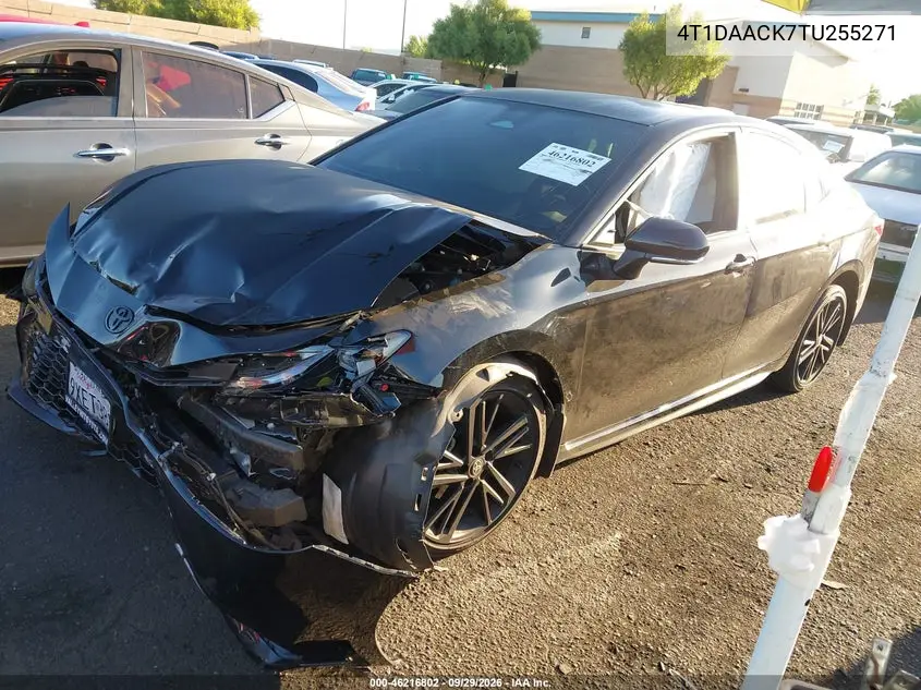 2026 TOYOTA CAMRY VIN 4T1DAACK7TU255271 — фото 2