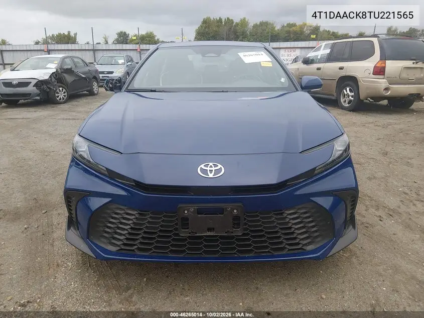2026 TOYOTA CAMRY VIN 4T1DAACK8TU221565 — фото 12