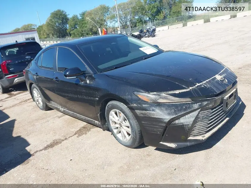TOYOTA CAMRY 2026, VIN 4T1DAACK3TU338597