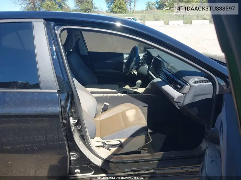 2026 TOYOTA CAMRY VIN 4T1DAACK3TU338597 — фото 5