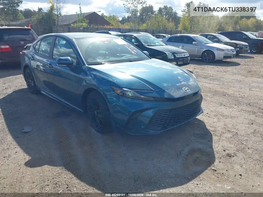 TOYOTA CAMRY 2026, VIN 4T1DAACK6TU338397