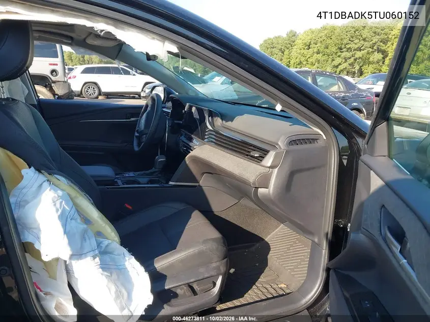 2026 TOYOTA CAMRY VIN 4T1DBADK5TU060152 — фото 5