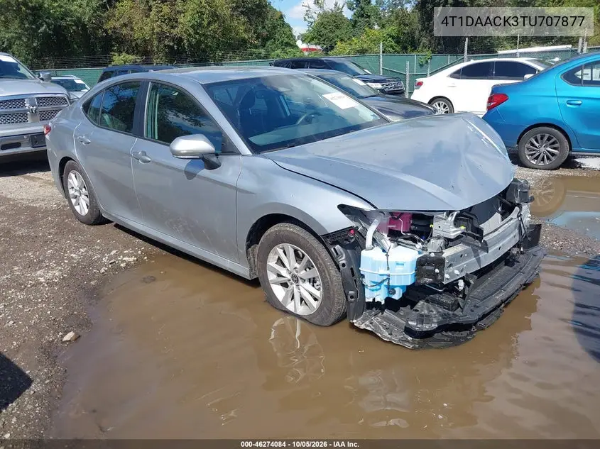 TOYOTA CAMRY 2026, VIN 4T1DAACK3TU707877