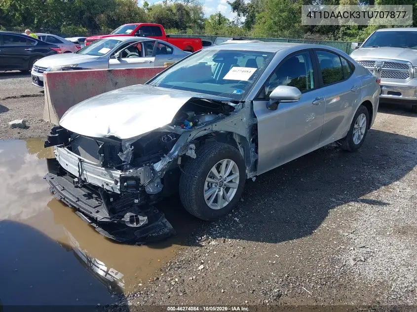 2026 TOYOTA CAMRY VIN 4T1DAACK3TU707877 — фото 2
