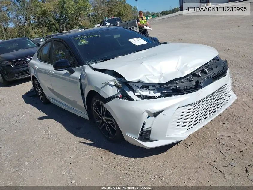 TOYOTA CAMRY 2026, VIN 4T1DAACK1TU230995