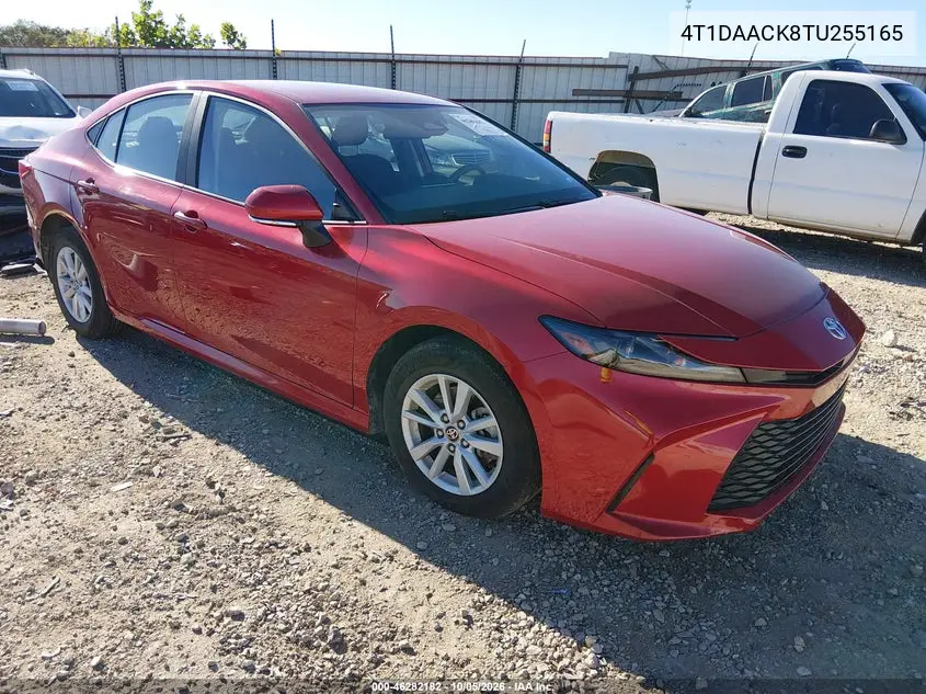 TOYOTA CAMRY 2026, VIN 4T1DAACK8TU255165