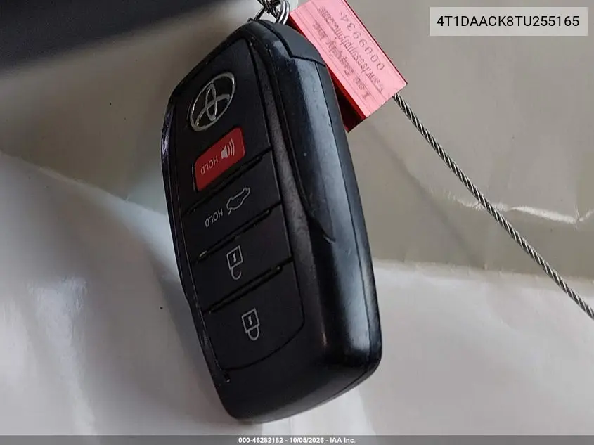 2026 TOYOTA CAMRY VIN 4T1DAACK8TU255165 — фото 11