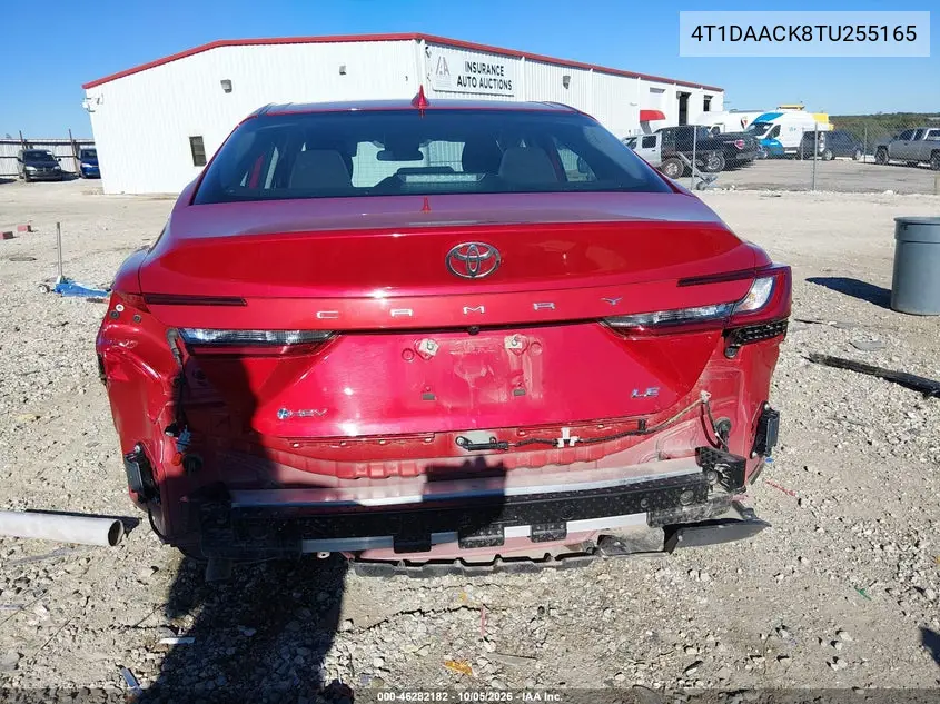 2026 TOYOTA CAMRY VIN 4T1DAACK8TU255165 — фото 17