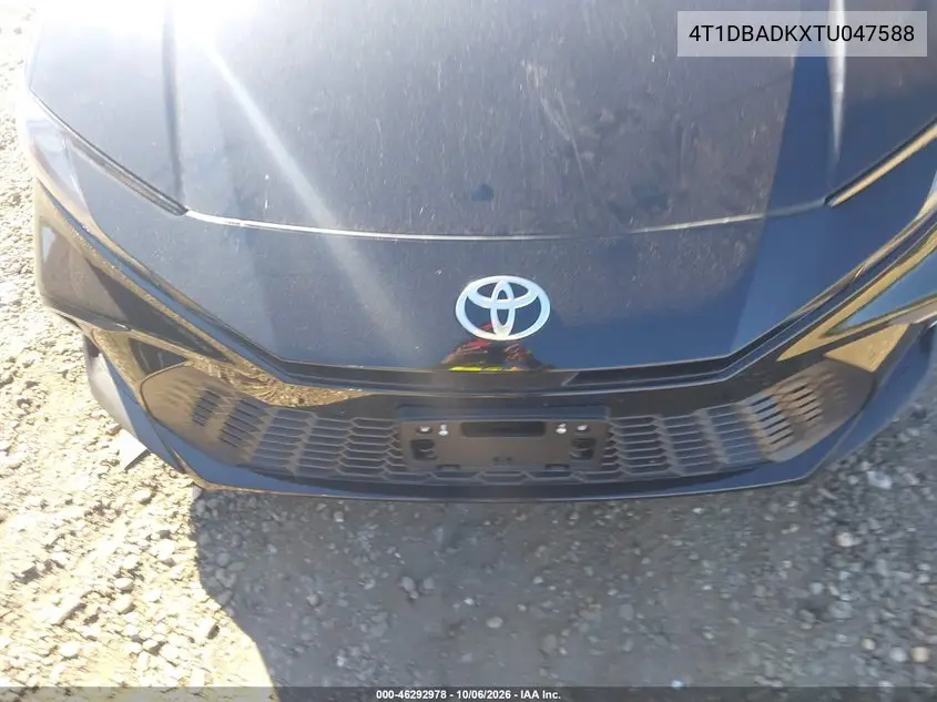 2026 TOYOTA CAMRY VIN 4T1DBADKXTU047588 — фото 6