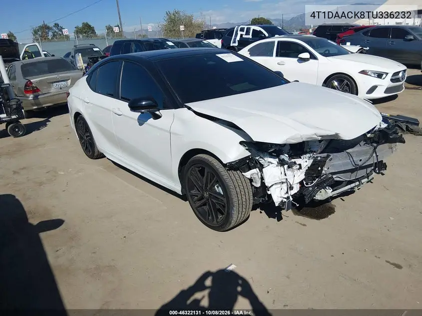 TOYOTA CAMRY 2026, VIN 4T1DAACK8TU336232