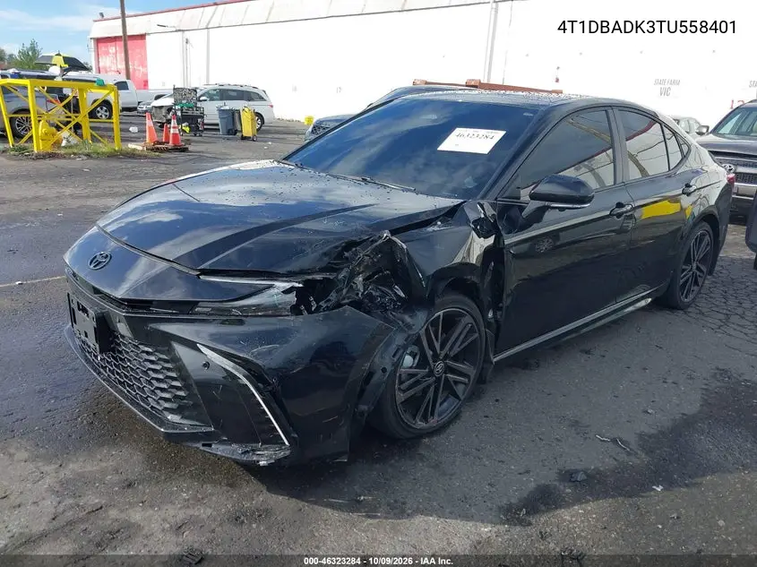 2026 TOYOTA CAMRY VIN 4T1DBADK3TU558401 — фото 2