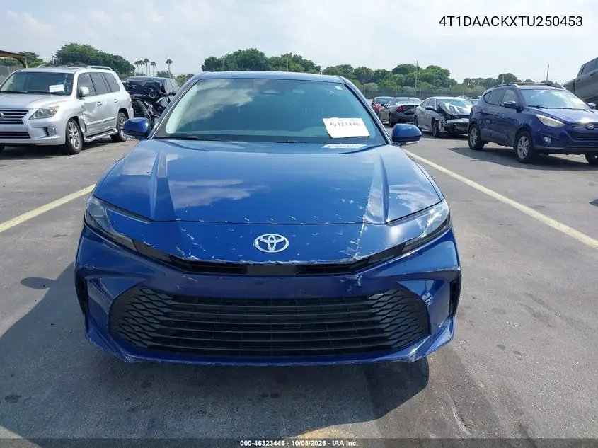 2026 TOYOTA CAMRY VIN 4T1DAACKXTU250453 — фото 12