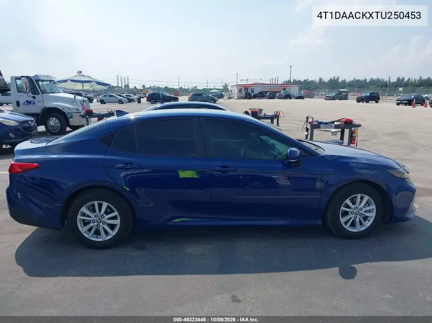 2026 TOYOTA CAMRY VIN 4T1DAACKXTU250453 — фото 13