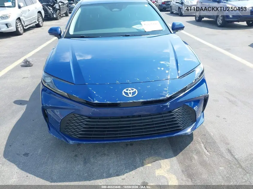 2026 TOYOTA CAMRY VIN 4T1DAACKXTU250453 — фото 6