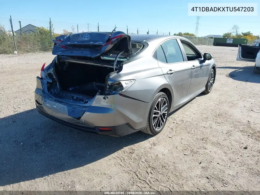 2026 TOYOTA CAMRY VIN 4T1DBADKXTU547203 — фото 4