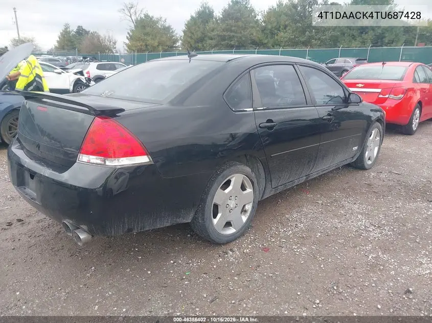 2026 TOYOTA CAMRY VIN 4T1DAACK4TU687428 — фото 4