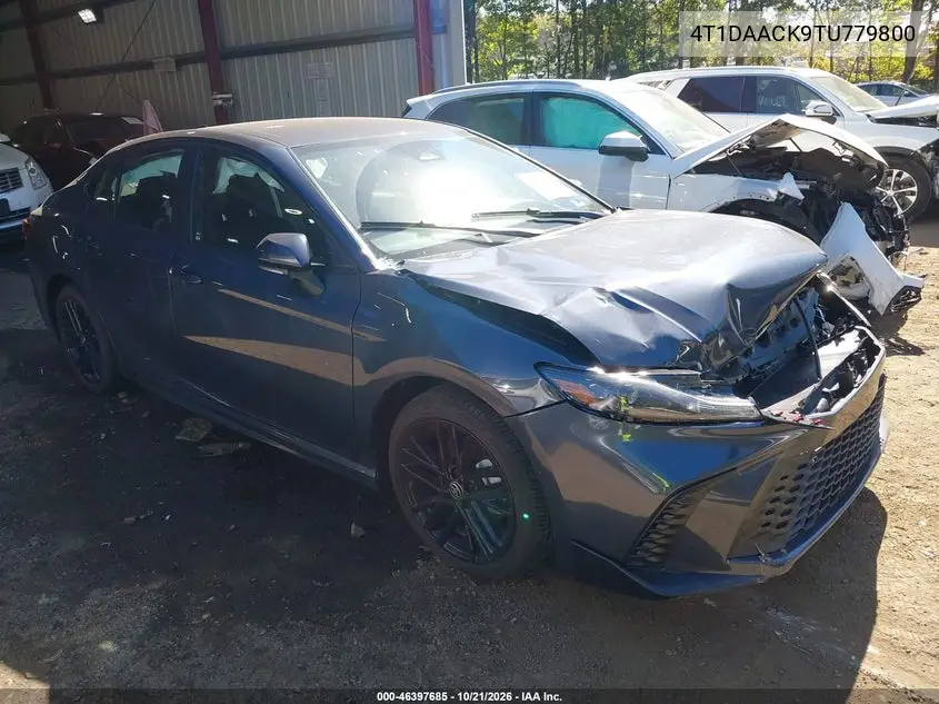 TOYOTA CAMRY 2026, VIN 4T1DAACK9TU779800
