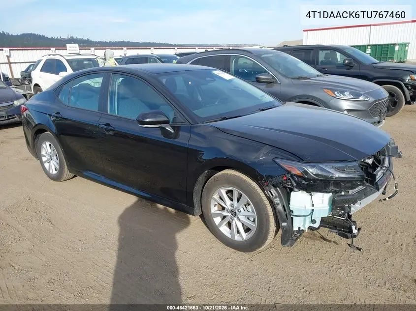 TOYOTA CAMRY 2026, VIN 4T1DAACK6TU767460