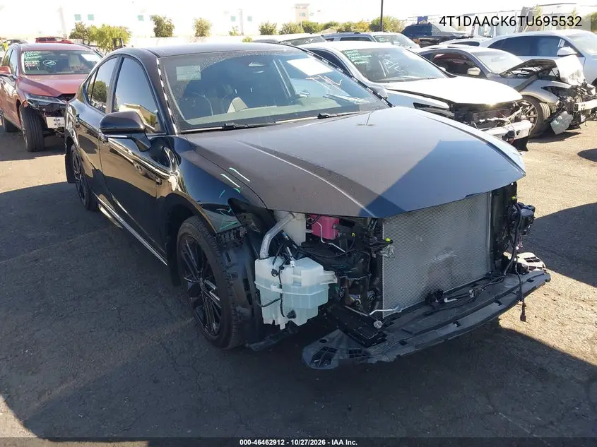 TOYOTA CAMRY 2026, VIN 4T1DAACK6TU695532
