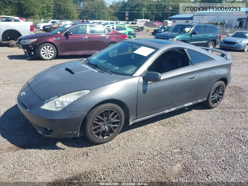 2003 TOYOTA CELICA VIN JTDDY38T130069293 — фото 2