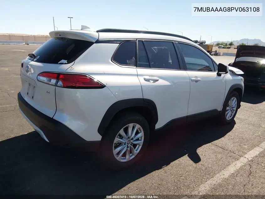 2023 TOYOTA COROLLA CROSS VIN 7MUBAAAG8PV063108 — фото 4