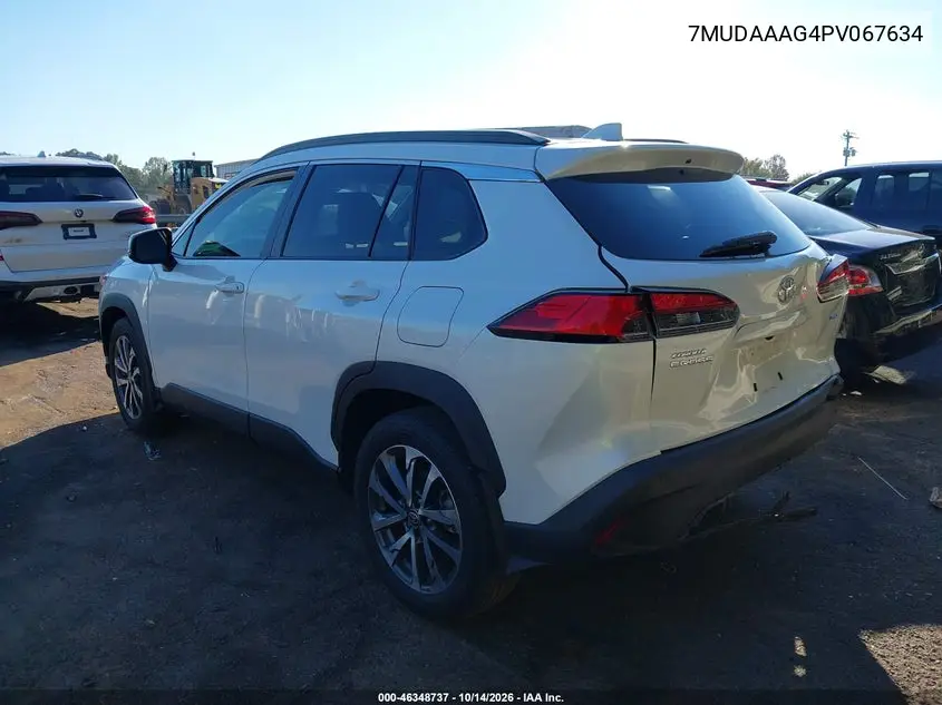 2023 TOYOTA COROLLA CROSS VIN 7MUDAAAG4PV067634 — фото 3
