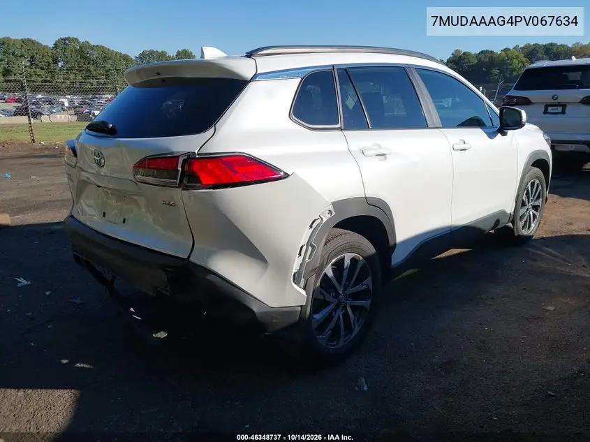 2023 TOYOTA COROLLA CROSS VIN 7MUDAAAG4PV067634 — фото 4