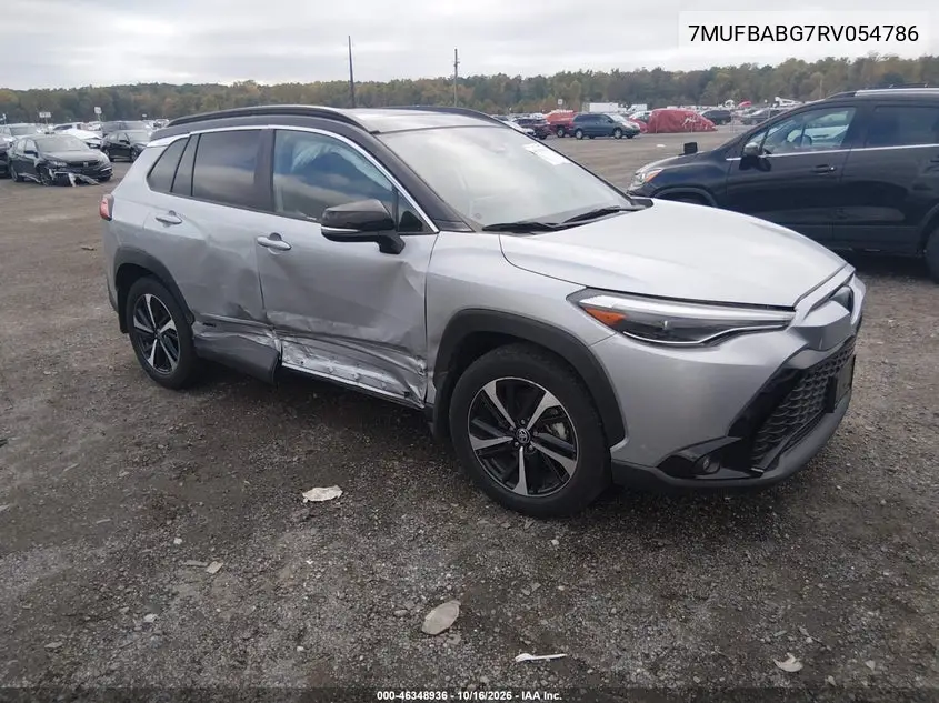 TOYOTA COROLLA CROSS 2024, VIN 7MUFBABG7RV054786