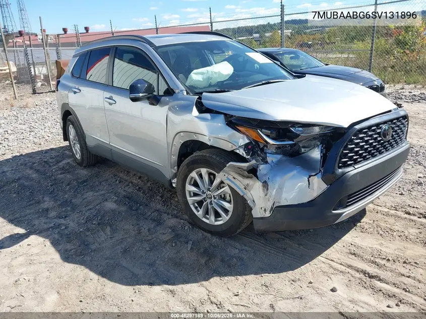 TOYOTA COROLLA CROSS 2025, VIN 7MUBAABG6SV131896