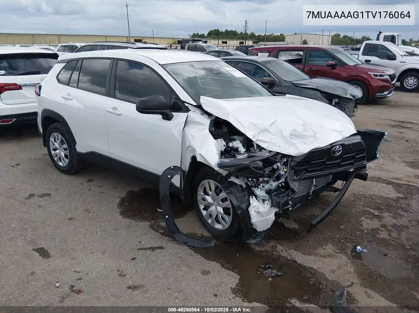 TOYOTA COROLLA CROSS 2026, VIN 7MUAAAAG1TV176064