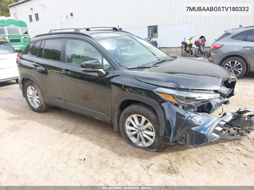 TOYOTA COROLLA CROSS 2026, VIN 7MUBAABG5TV180332
