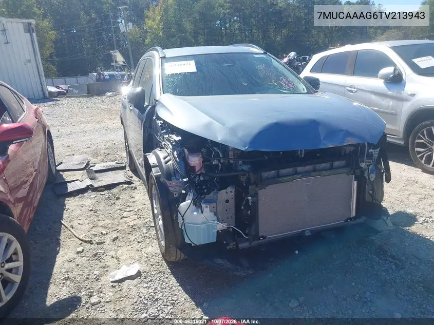 TOYOTA COROLLA CROSS 2026, VIN 7MUCAAAG6TV213943