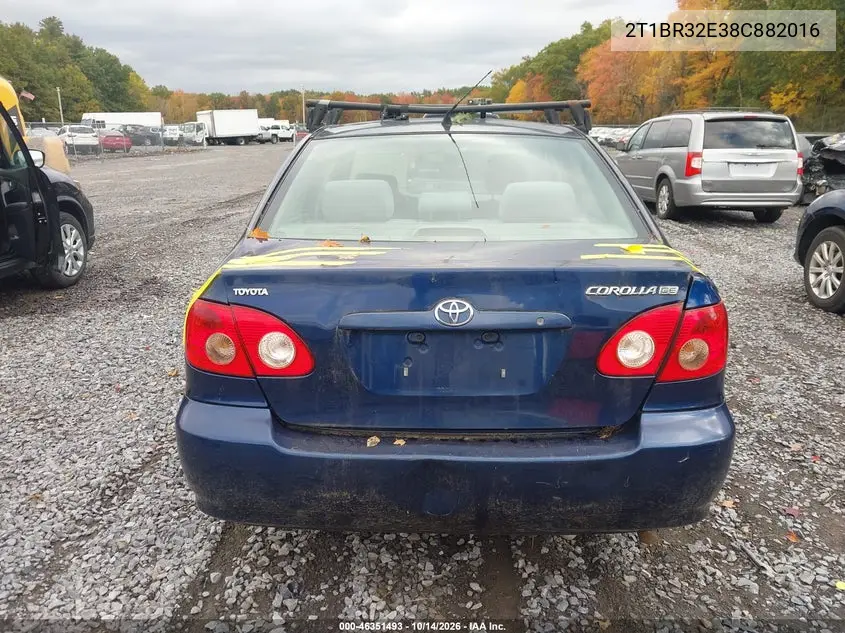 2008 TOYOTA COROLLA II VIN 2T1BR32E38C882016 — фото 16