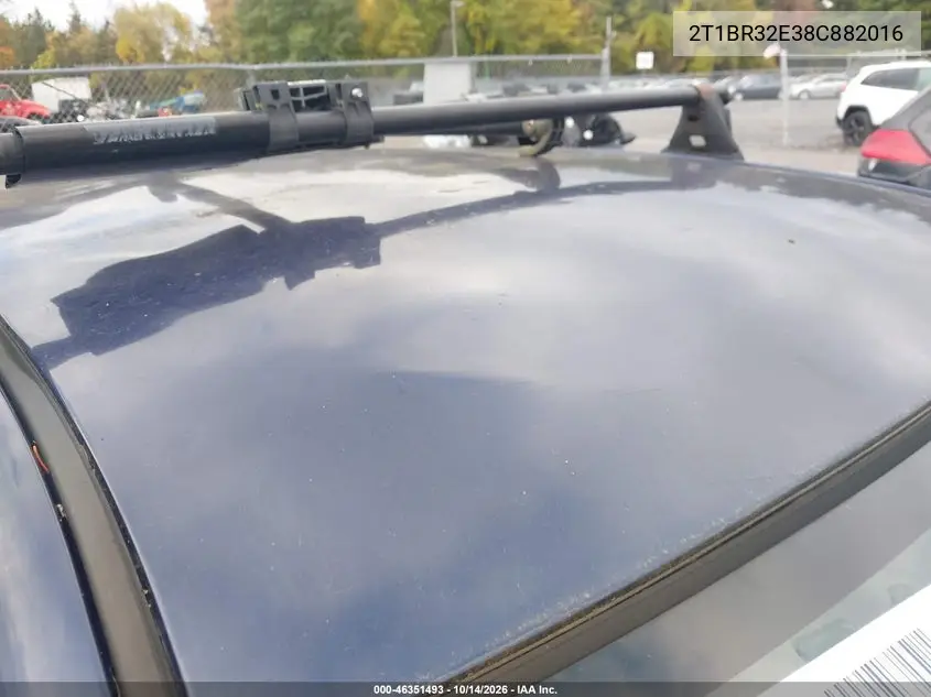 2008 TOYOTA COROLLA II VIN 2T1BR32E38C882016 — фото 18