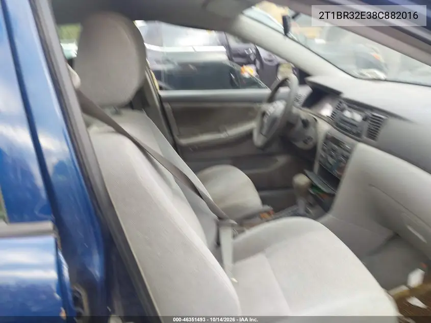 2008 TOYOTA COROLLA II VIN 2T1BR32E38C882016 — фото 5