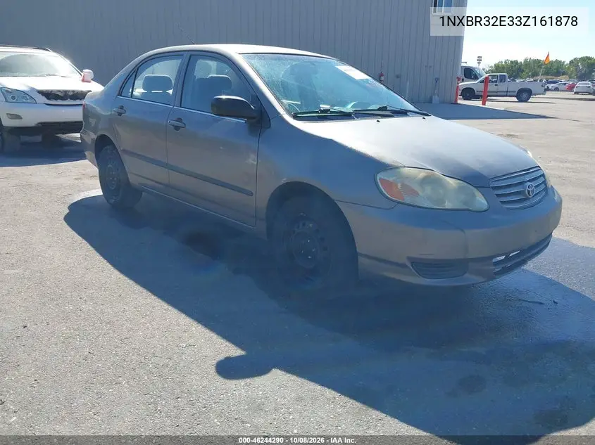 TOYOTA COROLLA 2003, VIN 1NXBR32E33Z161878