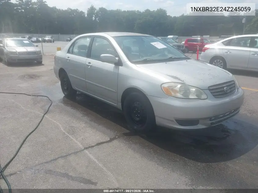 TOYOTA COROLLA 2004, VIN 1NXBR32E24Z245059