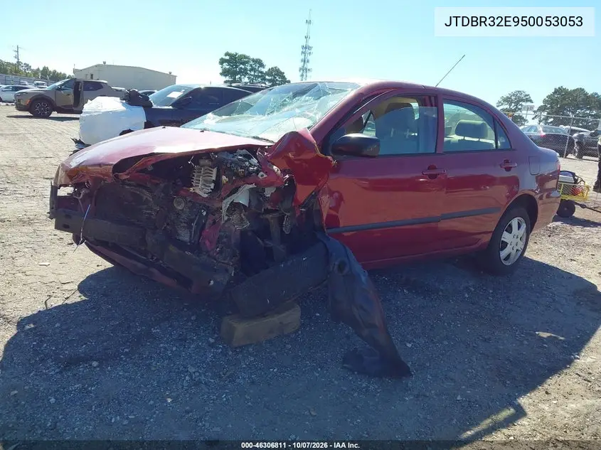 2005 TOYOTA COROLLA VIN JTDBR32E950053053 — фото 2
