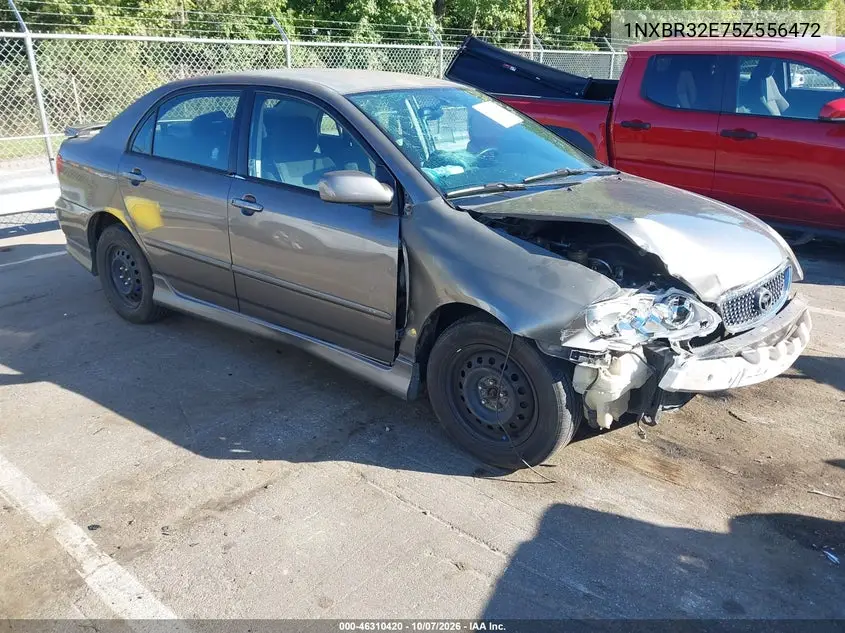 TOYOTA COROLLA 2005, VIN 1NXBR32E75Z556472