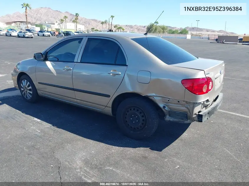 2005 TOYOTA COROLLA VIN 1NXBR32E95Z396384 — фото 3
