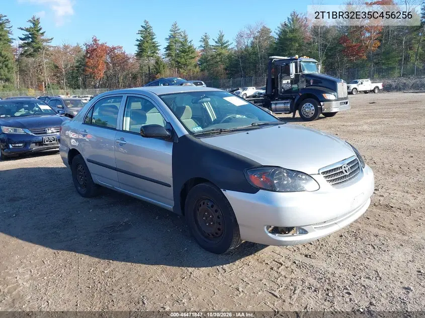 TOYOTA COROLLA 2005, VIN 2T1BR32E35C456256