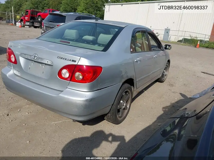 2006 TOYOTA COROLLA VIN JTDBR32E460098337 — фото 4