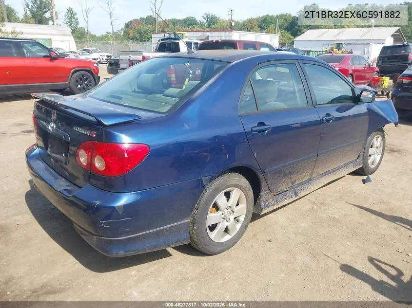 2006 TOYOTA COROLLA VIN 2T1BR32EX6C591882 — фото 4