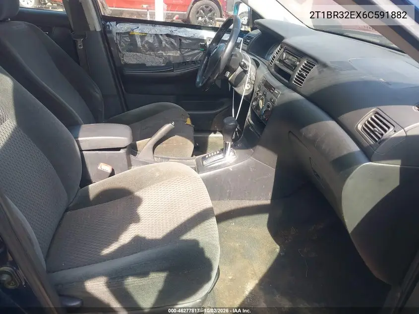 2006 TOYOTA COROLLA VIN 2T1BR32EX6C591882 — фото 5