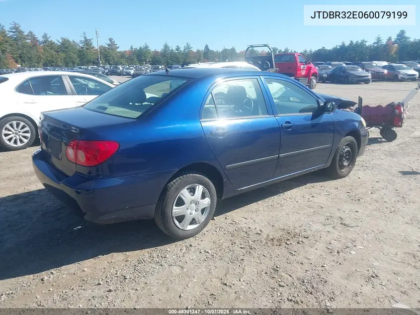 2006 TOYOTA COROLLA VIN JTDBR32E060079199 — фото 4