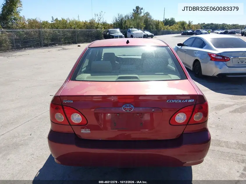2006 TOYOTA COROLLA VIN JTDBR32E060083379 — фото 12