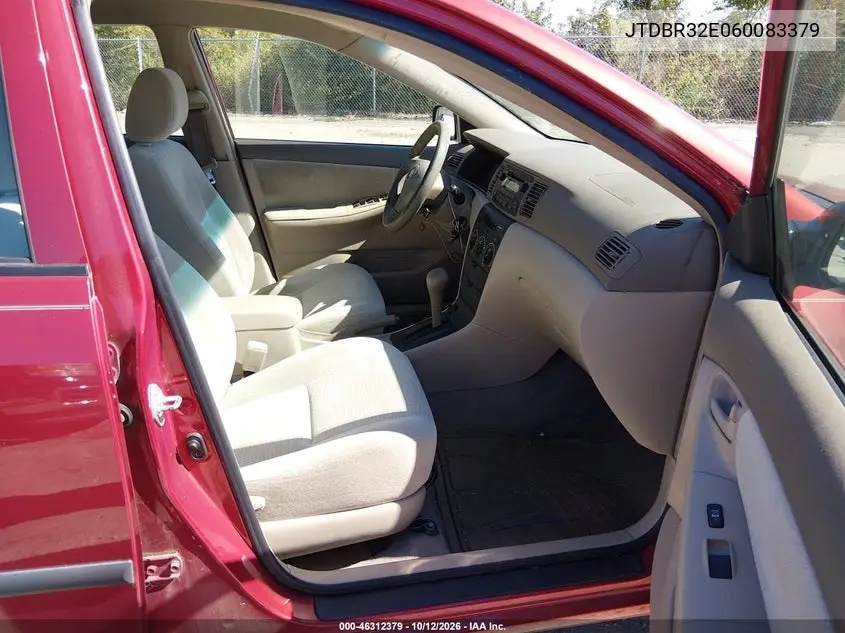 2006 TOYOTA COROLLA VIN JTDBR32E060083379 — фото 5
